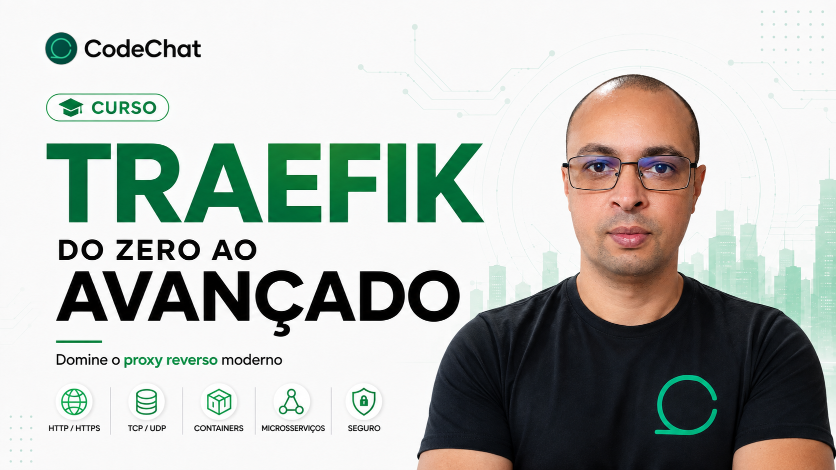 Capa do curso Traefik do Zero ao Avançado